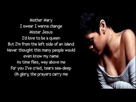 Rihanna Love Without Tragedy Mother Mary Lyrics