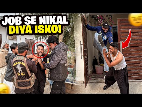 SABIR DAKET KO JOB SE NIKAL DEYA ANAS BHAI NY ANAS ALI VLOGS