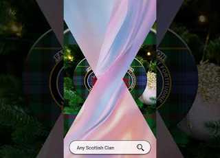 Falconer Clan Scottish Tartan Crest Ceramic Ornament Edmonstone Clan Scottish Tartan Crest Ceram