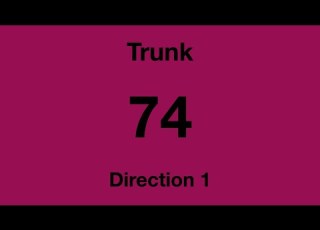SBS Transit Trunk Bus Service 74 Direction 1 Hyperlapse