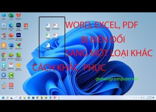  Bản Word Excel Pdf Bị Biến đổi Sang Một Loại Khác Cách Khắc Phục