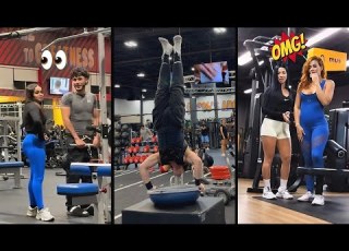  Girls Reaction To Crazy Calisthenics With Commentary