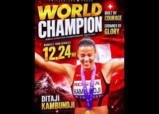  Pure Courage In Her DNA Ditaji Kambundji Tokyo 25