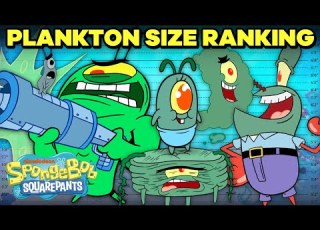 Every Plankton Ranked By Size SpongeBob