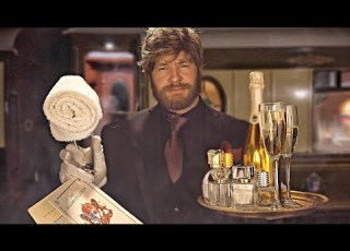  Romantic Luxury Vintage Express Train ASMR