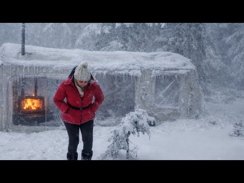 EVERYTHING FROZE AT OUR CAMP