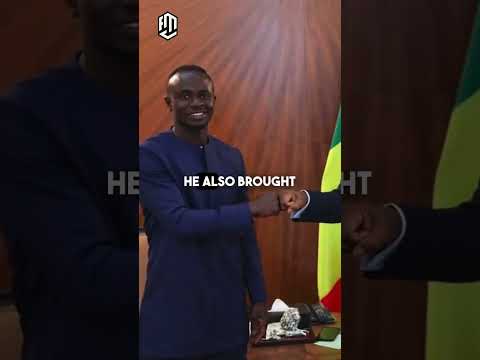 Sadio Mane Gives Yearly Money To Senegal Football Sadiomane Shorts