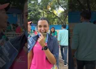  Let S Run My FIRST HALF MARATHON DelhiHalfMarathon Fitness Marathon Running