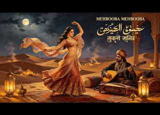  Mehbooba Mehbooba Helen Jalal Agha Sholay 1975 Arabic Bollywood Instrumental
