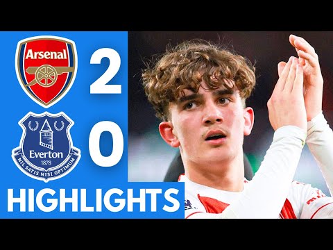 MAX DOWMAN Arsenal Vs Everton Highlights Premier League 2025 26