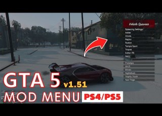 GTA 5 1 51 Mod Menu For PS4 PS5 Grand Theft Auto V Cheats