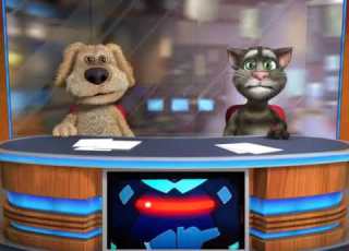  Talking Tom And Ben News The Robot Attacks The Totally Spies