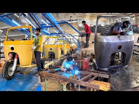 Amazing Making Process Of Auto Rickshaw How Tuktuk Rickshaw Manufactured In Factory Amazing Making Process Of Auto Rickshaw How Tuktuk Rickshaw Manufactured In Factory