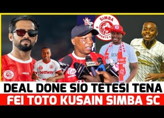 MCHUNGAJI WA SIMBA APAGAWA NA USAJILI WA FEI TOTO SIMBA APEWA MKATABA MNONO