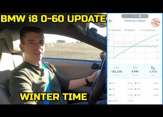 BMW I8 Launch Control Winter 0 60 Test