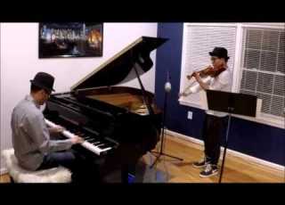 富士山下 陳奕迅 鋼琴與小提琴合奏版 Under Mount Fuji Eason Chan Piano Violin Cover Joliuxsi Martin