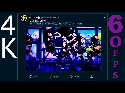 KATSEYE Internet Girl Visualizer 4K 60FPS