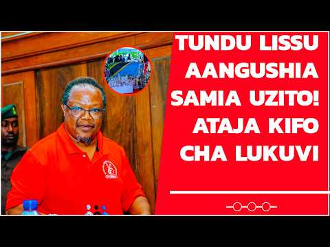 Tundu Lissu Ampiga Samia Spana Kutoka Gerezani Kwa Kifo Cha Lukuvi Aibua Hasira Mpya