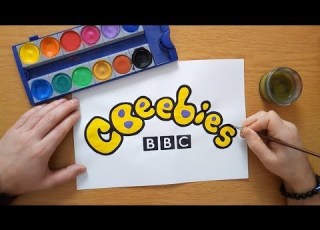  CBeebies Logo BBC Painting