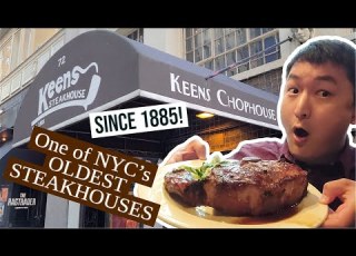  The MASSIVE MUTTON CHOP At NYC S Keens Steakhouse