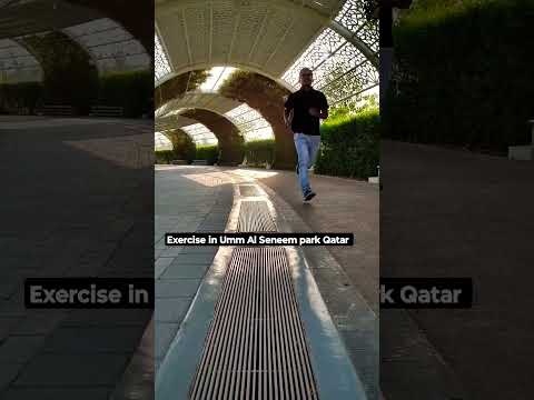 Exercise At Umm Al Seneem Park Qatar Inspiration Video Qatar