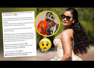 HAMISA With Emotional Open Letter To Her Son Dylan On His Birthday He S Turning 9 Years Olld