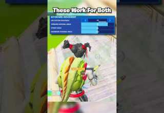 BEST Double Movement Settings In Fortnite Chapter 4