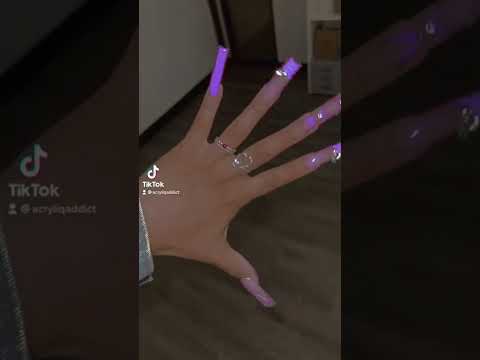 صاحبة ترند اغرب اظافر Viral ظ للبنات اظافر Shorts