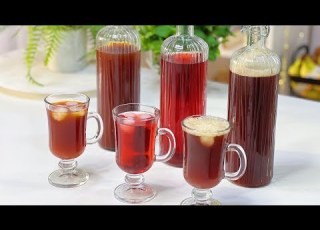عصائر رمضانية لاول مرة نعملهم تذوق واحد تنسى الاخر و زيد صحي عرق السوس كركديه و خروب
