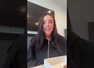 Angela White Eating SUSHI