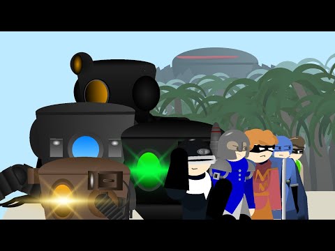 What If 4 Supers Fought The Omnidroids Full Episode 1 Sticknodes Pro