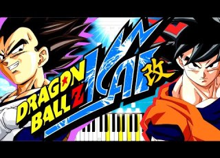 Dragon Ball Z Kai OP Dragon Soul Piano Tutorial