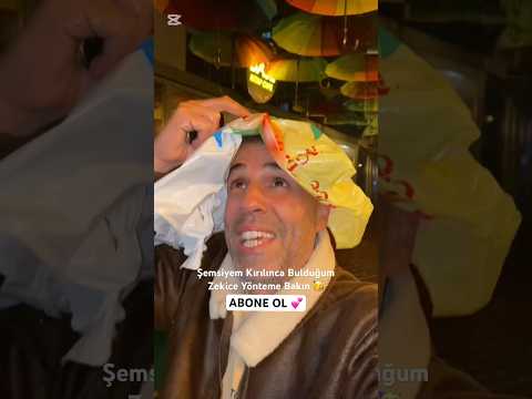 Look At The Clever Solution I Came Up With When My Umbrella Broke Shorts Vlog Explore Funny