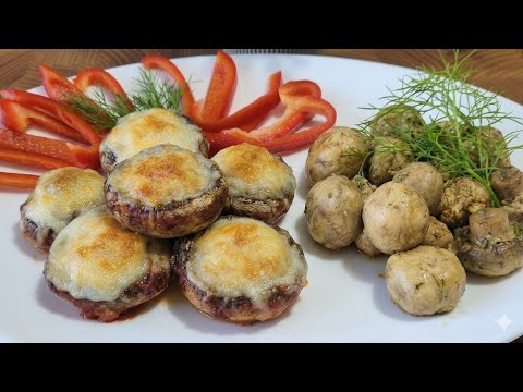 MUSHROOMS In The Oven 2 Super Recipes With Mushrooms Simple And Very Tasty