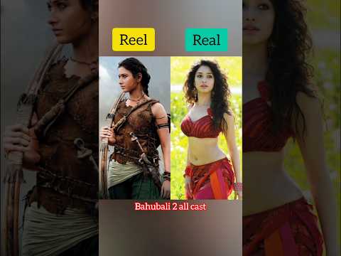 Bahubali 2 All Cast Reel Real Bahubali Bollywood Alluarjun Bahubali Tamannaahbhatia Like