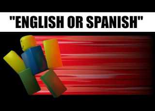 English Or Spanish But Its ROBLOX