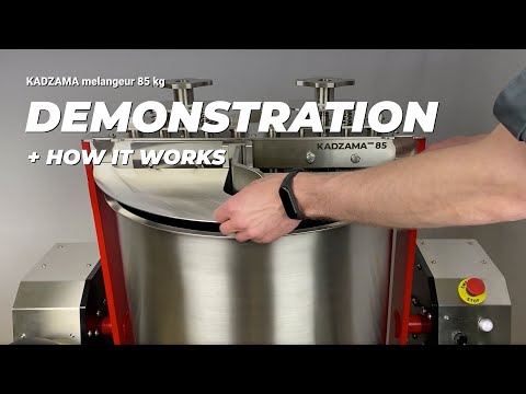 Melanger 85 Kg Demonstration How It Works KADZAMA