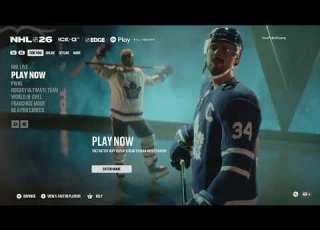  NHL 26 Main Menu Title Screen With Music