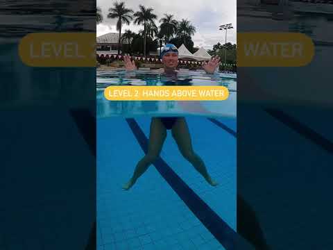 3 Levels Of Difficulty Treading Water