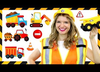 Construction Trucks For Children Learn Construction Vehicles With Toy Trucks For Kids Speedie DiDi