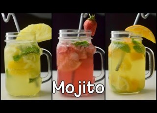  موهيتو سريع ومنعش ب 3 نكهات مختلفة يبرد عليكم حر الصيف الجزء الثاني موهيتو صحي