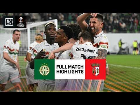 Ferencvaros Vs Braga UEFA Europa League Highlights Round Of 16 Leg 1 2025 2026