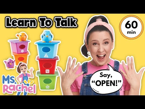 Learn To Talk With Ms Rachel Toddler Learning Video Learn Colors Numbers Emotions Feelings