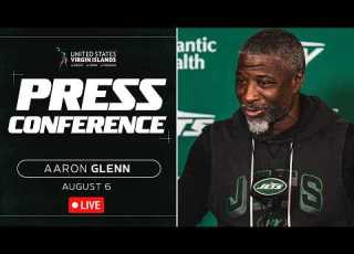  Aaron Glenn Training Camp Press Conference 8 6 New York Jets
