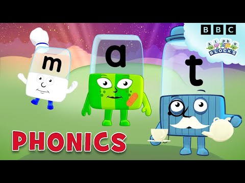One Syllable Words Phonics For Kids Learn To Read Alphablocks