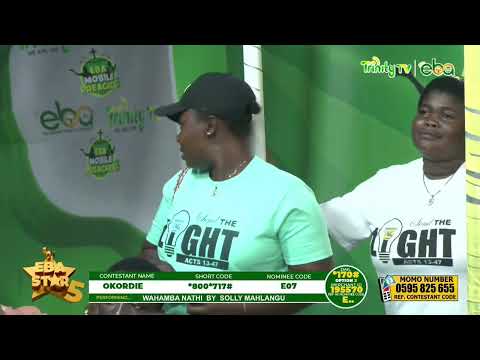 Okordie Wahamba Nathi By Solly Mahlangu Ebastarseason2025 Fyp Ebatv Talentshow Trinitytv