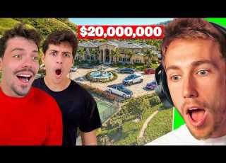 Miniminter Reacts To CORE New 20 000 000 House Tour