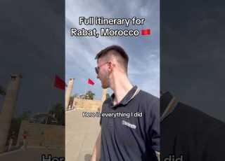 Full Travel Itinerary For Rabat Morocco Morocco Rabat Travel