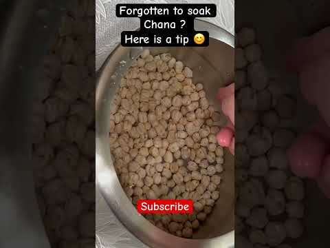 Forgotten To Soak Chana Overnight Here Is A Tip Shobhasfoodmazaa Kitchentipsandtricks