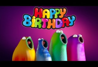 Blob Opera Happy Birthday Song